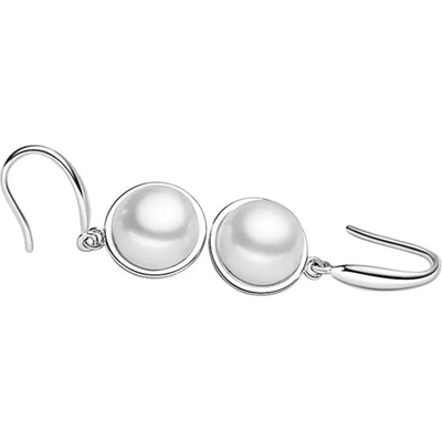 Majya Strieborné náušnice s perlou KIRSTEN 11666