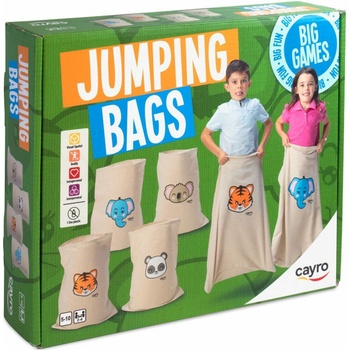 Cayro Skákacie vrecia Zvieratká, 4 ks