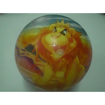 Топка с картинка лъв, пълноцветна 4