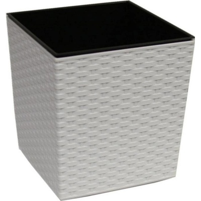 Lamela Juka 250 x 250 mm ratan bílý