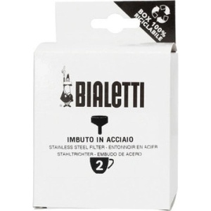 Bialetti Фуния Bialetti за стоманена кафемашина за 2 чаши