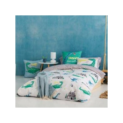 Naturals Покривало за одеяло Naturals Drac (150 x 220 cm) (80/90 легло)