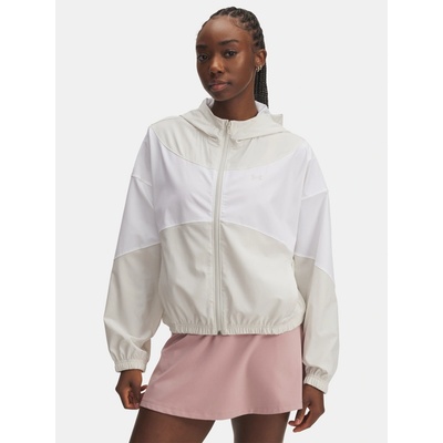 Under Armour UA Rival Woven Jkt HD bílá