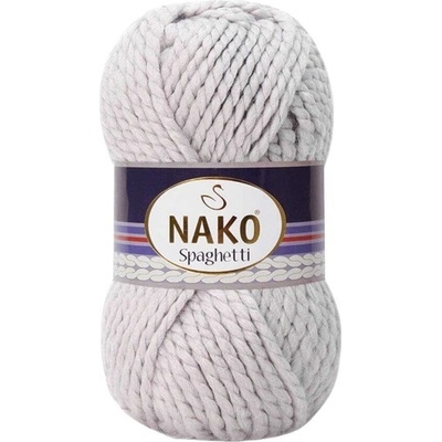 Nako Pletací příze Nako Spaghetti 3079 - šedá