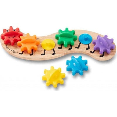 Melissa & Doug skladačka ozubené kolieska