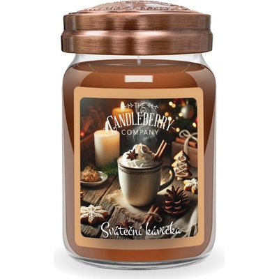 Candleberry Candle Sváteční kávička 624 g