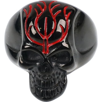 Image 1 of ETNOX Пръстен ETNOX - Black Skull - SR1423B