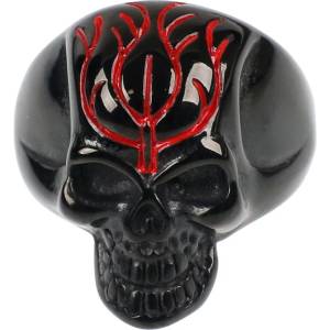 ETNOX Пръстен ETNOX - Black Skull - SR1423B