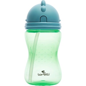 Lorelli Спортна бутилка със сламка Lorelli - 300 ml, синя (10200960004) - ozone