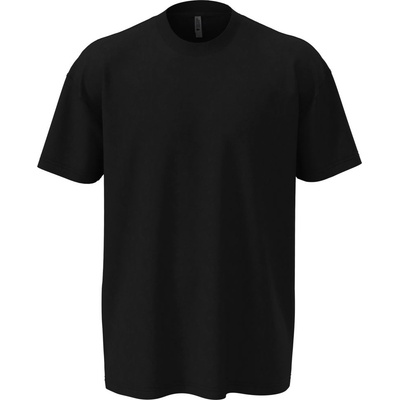 Next Level Apparel n 7200 / Унисекс тениска с голям размер от тежък памук - черна s (08720000201)