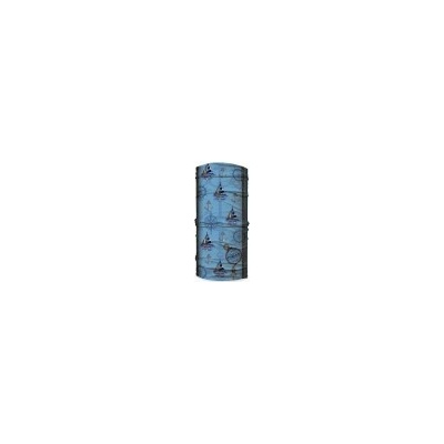 Fizan Multiscarves bavlnená šatka Loď modrá