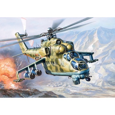 Zvezda Mil MI-24V HIND 1:144