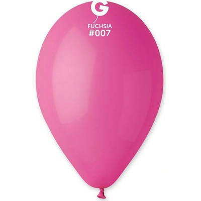SMARTBALLOONS Balóniky FUCHSIA tmavo ružové 26 cm pastelové