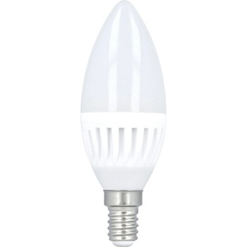 Forever Light LED žiarovka E14, 10W, 900lm, sviečka, Studená biela