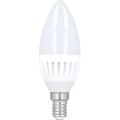 Forever Light LED žiarovka E14, 10W, 900lm, sviečka, Studená biela