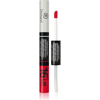 Dermacol 16H Lip Colour дълготране двуфазен цвят и гланц за устни цвят 20 4.8 гр