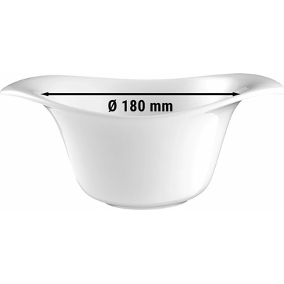 G.Gastro SELTMANN WEIDEN Miska Event oválná Bílá 180 x 122 mm 4 ks