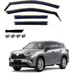  Комплект от 4бр. ветробрани за toyota highlander iv 5d 2020 г. +