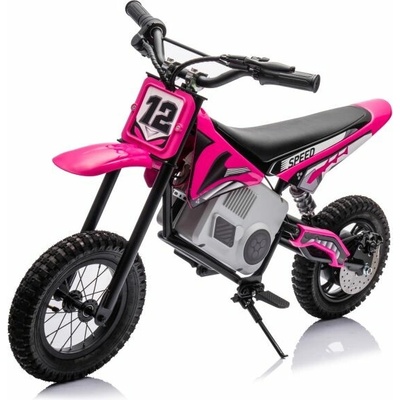 Mamido elektrická motorka Cross 350W 36V ružová