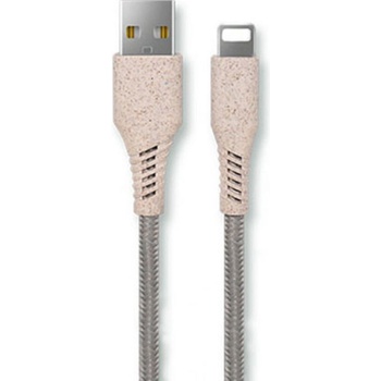 Ksix B0914ECO02 ECO nabíjací a dátový USB na lightning, 1m