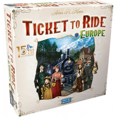 Asmodee Ticket to Ride: Europe 15th Anniversary EN