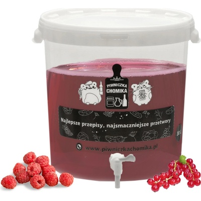 Fermentační nádoba 30L s víkem, kohoutkem, trubičkou a těsněním 62821 – Zboží Dáma