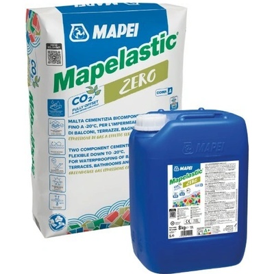 MAPEI Mapelastic Zero (A+B) 32kg – Dvojzložková hydroizolačná malta pre ochranu betónových povrchov