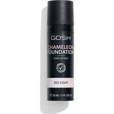 Gosh Copenhagen Chameleon Foundation lehký tónující make-up 002 Light 30 ml