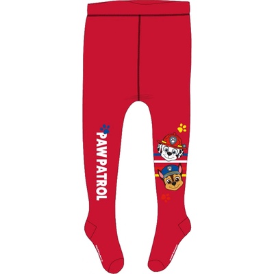 Paw Patrol Tlapková patrola Chlapecké punčocháče 52362845 červená