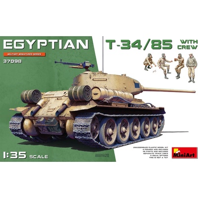 MiniArt Egyptian T-34/85 with crew 1:35
