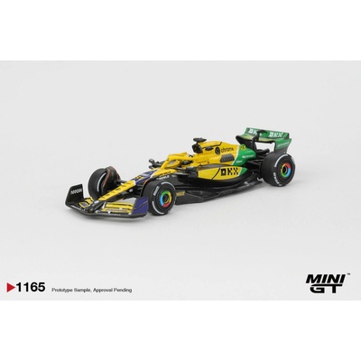 MINI GT McLaren MCL38 #81 Oscar Piastri 2024 F1 Monaco GP 2nd Place 1:64