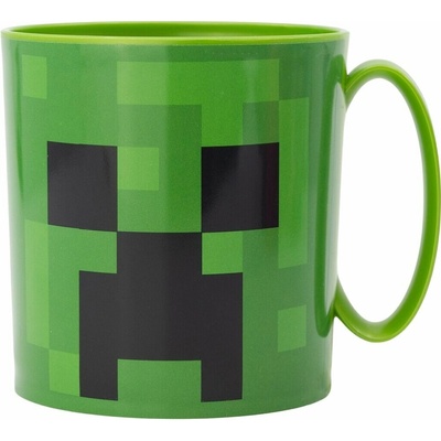 STOR Minecraft Creeper Green plastový hrnček Micro 390 ml