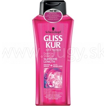 Schwarzkopf Gliss Kur Kur Supreme Length šampón na vlasy 400 ml