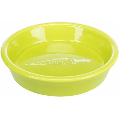TRIXIE Keramická miska s motívom mrkvy pre králiky 200 ml 14 cm