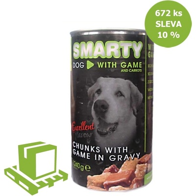 Smarty Dog Zvěřina chunks 672 x 1240 g