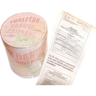 Toaletní papír Daňová přiznání – Zboží Mobilmania