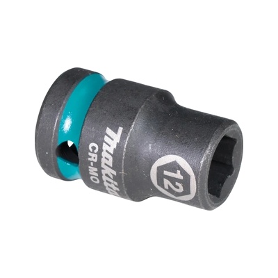 Makita Къса вложка 12mm, 1/2" , Impact black E-16081 (E-16081)