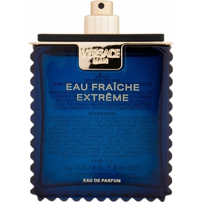 Versace Man Eau Fraiche Extreme parfumovaná voda pánska 100 ml tester