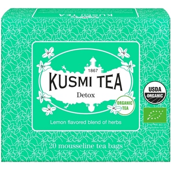 Kusmi Tea Зелен чай DETOX, 20 муселинови пакетчета, Kusmi Tea (KUSMI21640A1120)