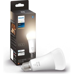 Philips White E27 LED light bulb, 1600lm, warm white, dimmable, controllable via app, compatible with Amazon Alexa (Echo, Echo Dot), old generation - 929002334904 - boombuy
