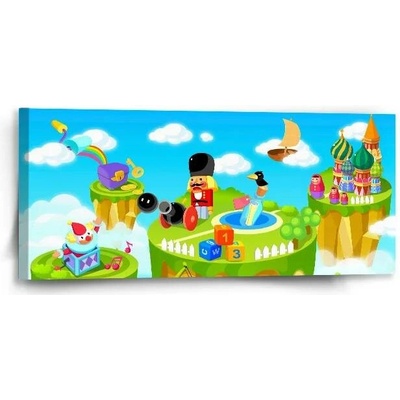 Sablio Obraz Dětský motiv 2 - 110x50 cm