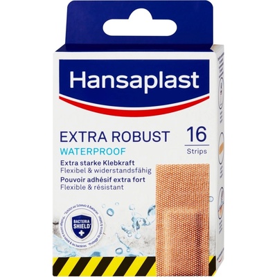Hansaplast EXTRA ROBUST Waterproof odolná náplast 16 ks