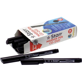 Starr перм. маркер за CD/DVD чрн