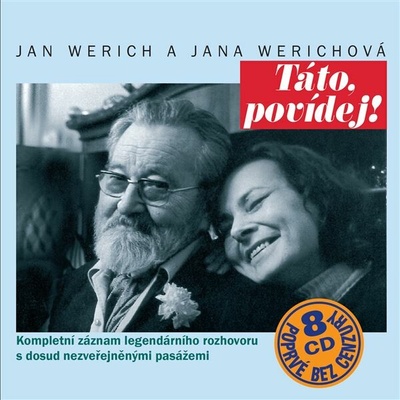 Jan Werich Jana Werichová Táto povídej! Komplet 8MP3 CD