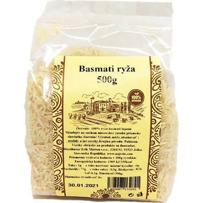 Najtelo Basmati ryža 0,5 kg