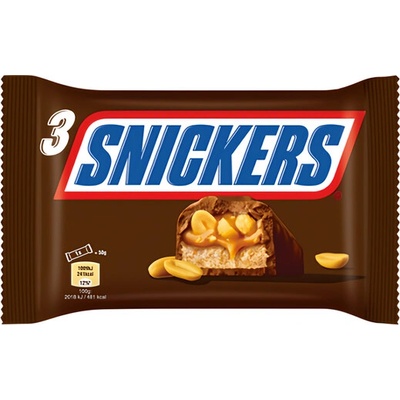 Mars Snickers tyčinky 3 x 50 g