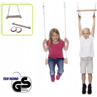 Happy People Gymnastická sestava s houpačkou