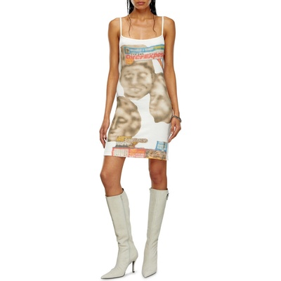 Diesel D-hopy-n1 Dress Off White