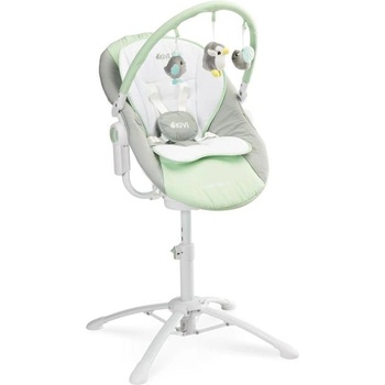 Caretero Столче За Хранене Шезлонг И Люлка 3В1 Kivi Mint Caretero (TERO-7702)