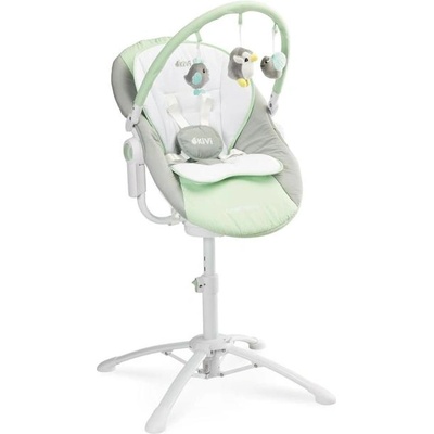 Caretero Столче За Хранене Шезлонг И Люлка 3В1 Kivi Mint Caretero (TERO-7702)